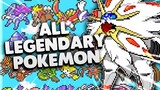 All Legendaries Complete- Pokemon Lets Go Pikachu&Eevee GBA (720p60) HD Gameboy Advance