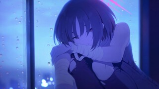 Rainy night pillow window Misaki【2160P&60 frames】