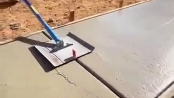 Cutting Gaps in Concrete Drains, the reason? Watch!