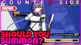 Counter:Side Global - Should You Summon For Lee Yumi [New Banner]