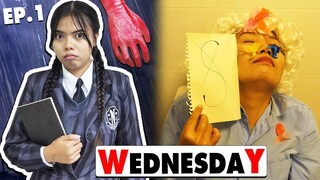 หนังสั้น | เวนส์เดย์ แอดดัมส์ EP.1 คนแรกที่ถูกจัดการ | Wednesday Addams EP.1