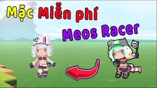 Hướng dẫn mặc meos Racer miễn phí / Mini World