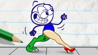 Pencilmation FLASHBACK Friday! | Animated Cartoons Characters | Animated Short Films