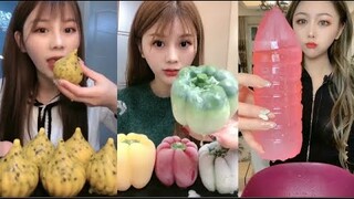 Ice Eating Thánh Ăn Đá Trào lưu Ăn Nước Đá màu sắc ASMR氷の咀嚼音#221