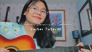 When You're Gone - Avril Lavigne | Guitar Tutorial