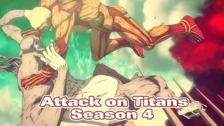 Attack on Titan Season 4 Must watch.