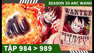 Review One Piece [#SS20] - P20 ARC WANO 💀 Tóm tắt Đảo Hải Tặc Tập 984,985,986,987,988,989