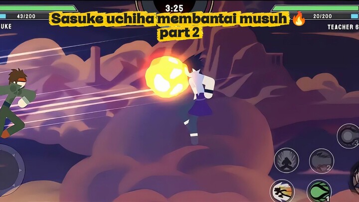 uchiha Sasuke tak terkalahkan cuyy part 2 🔥🎮