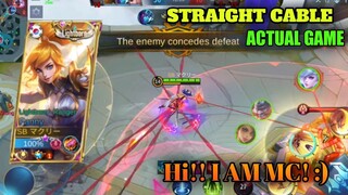 TOP GLOBAL FANNY RANK GAMEPLAY! | Enemy Surrender | FAST CABLE IN ACTUAL GAME | MLBB