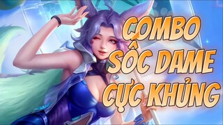 Liên Quân Mobile | Trải Nghiệm Lilina Tiệc Bãi Biển Cùng Combo Sốc Dame Cực Ảo Cùng Nhím Gaming Tv