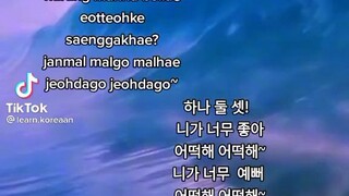 Korean song eotteohke😊☺️😊☺️💖💖💞
