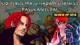 [Review OP 1076] Kid Pantang Mundur, Shanks Bawa Pasukan Penuh + Elbaf Warrior
