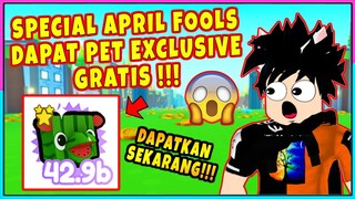 RAHASIA DAPAT PET EXCLUSIVE GRATIS DI UPDATE TERBARU APRIL FOOLS PET SIMULATOR X  - Roblox Indonesia