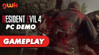 Resident Evil 4 Remake - Chainsaw Demo Gameplay