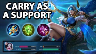 HOW TO CARRY EVEN AS A SUPPORT | Mobile Legends
