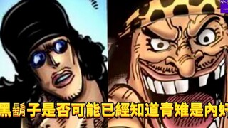 Is it possible that Blackbeard already knew that Aokiji was a traitor? #648