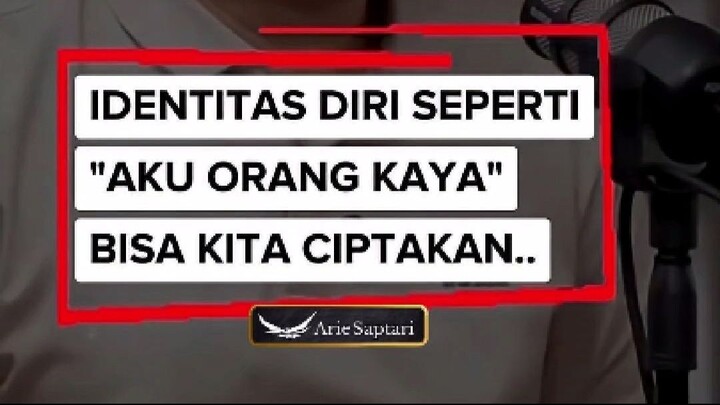 IDENTITAS DIRI SEPERTI "AKU ORANG KAYA" BISA KITA CIPTAKAN !?!
