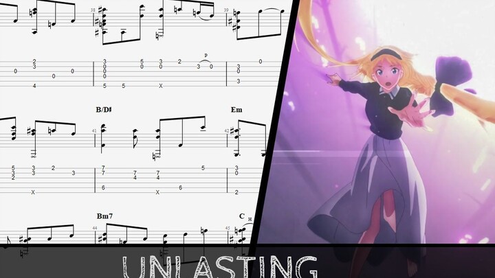指弹谱|好听的刀剑神域《unlasting》