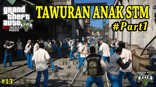 Tawuran anak STM - Serial Rojali GTA5 Indonesia #Part1