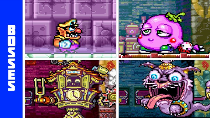 Wario Land 4 (GBA) - All Bosses