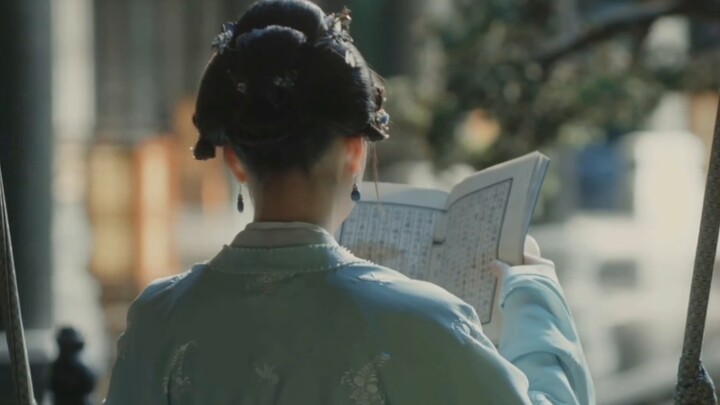 [Beautiful empty mirror material of Qing Ping Le] Ancient style | rain eaves, palace bells, morning 