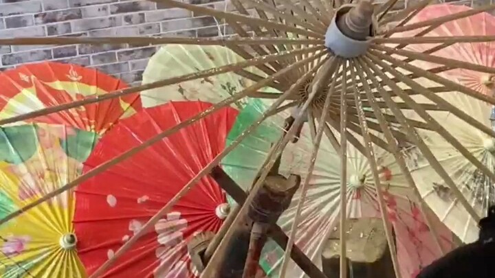 2022.6.12 - Black Oil-paper Umbrella - 2022.6.12