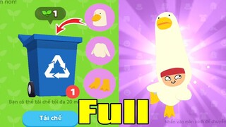 Quá Trình Tái Chế Mở Full Trang Phục Vịt Của TVT, Vác Đi Săn Cá Hốt Luôn Hàng Khủng | Play Together