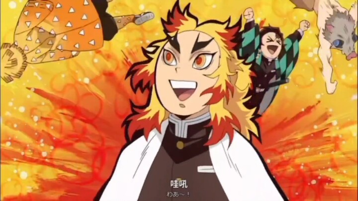 [Kimetsu no Yaiba /Girl A /Rengoku Kyojuro /Shojoin Tanjiro /Gyutaro]