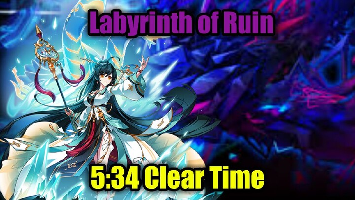 [Elsword NA]Labyrinth Of Ruin Solo Run |Surya Gameplay