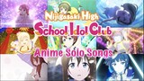 Ranking the Nijigaku Anime Solo Songs