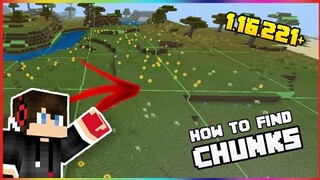 How To Find Chunks In Minecraft PE | 1.16.221+ | MCPE