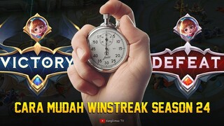 TIPS CARA CEPAT PUSH RANK KE MYTHIC SEASON 24 | Mobile Legends