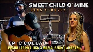 BEGINI JADINYA JIKA 3 MUSISI COLLAB‼️SWEET CHILD O' MINE - Guns N' Roses | Alip Ba Ta Collaboration