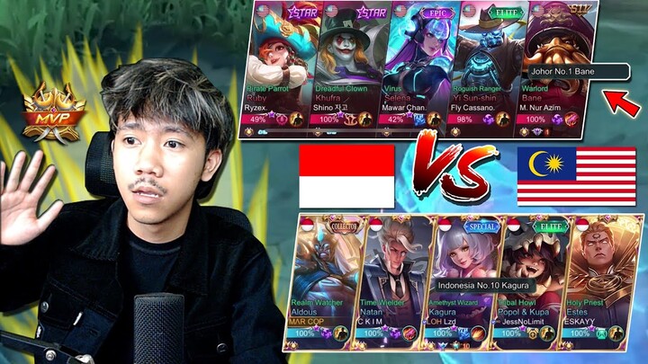 LAGI PUSH MMR ALDOUS BERSAMA PANUTAN MALAH KETEMU JOHOR NO 1 BANE ! SEREPET - Mobile legends