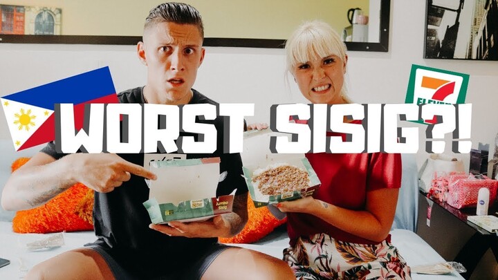 Foreigners Try The WORST Rated SISIG in the PHILIPPINES!