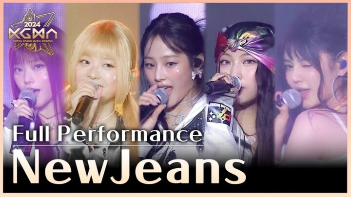 نيو جينز «رايت ناو + بابل غام + سوبرناتشرل + هاو سويت» | المسرح الكامل في حفل توزيع جوائز KGMA | 16 