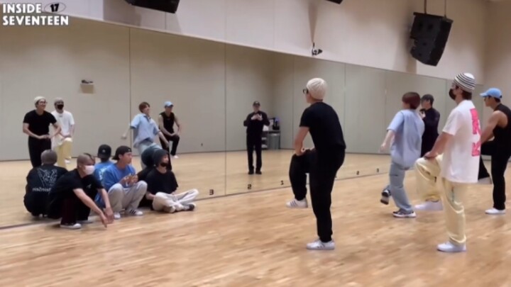Seventeen Hip-Hop Team's "Thirteenth Moon's Dance" Practice Room (Coached by Team Po) & Interview - 