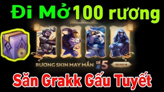 Liên Quân: Phá 100 rương skin Hữu Hann săn Grakk Chàng Gấu Tuyết và Cái Kết...