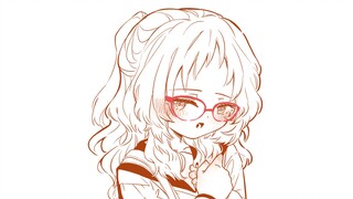 [The person I like forgot to wear glasses] Komie Mie who said "important things" as "confessions"