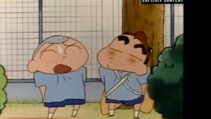 Crayon Shin-chan tetapi di Pantai Barat (Bahasa Inggris Hitam)