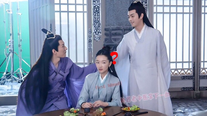 Female lead: You both say you love me, so why won’t you even glance at me??