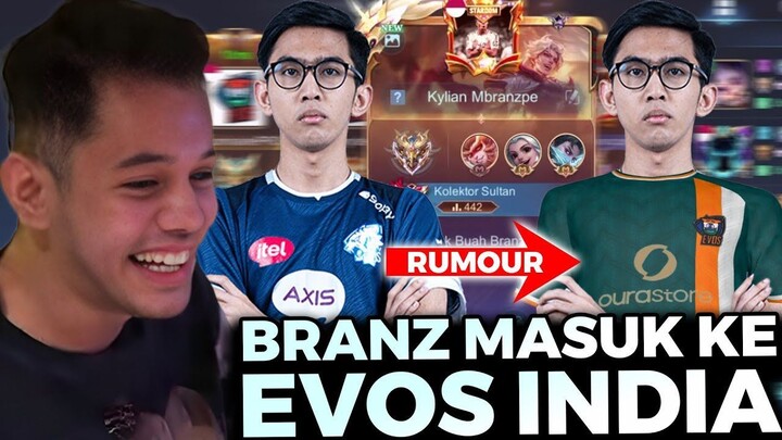 Serius Ini BRANZ dari EVOS GLORY Pindah Ke EVOS INDIA Auto Winstreak Bro!! - Mob