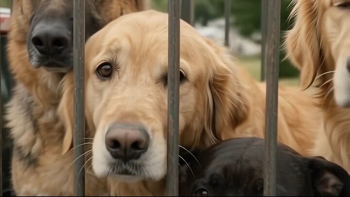 He saw a dogcatcher truck drive past and immediately gave chase to rescue them.