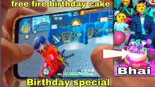 Realme narzo 20 pro free fire gameplay test 4 finger handcam m1887 onetap headshot🎂🎉happy birthday🎉🎂