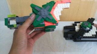 [Cola Yiwen] Nó quay nhanh như một chiếc quạt nhỏ! Phiên bản Lego Kamen Rider Ultra Fox Ninja Buckle