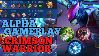 Alpha gameplay & best build Mobile legends 2020 mlbb ml