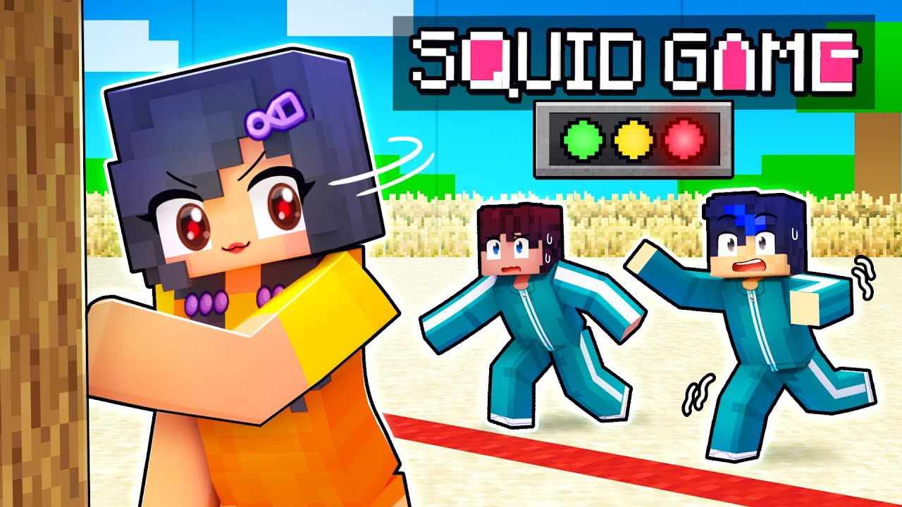 Living As the SQUID GAME Doll In Minecraft! - Bilibili