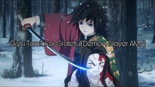 Giyu Tomioka-Grateful(Demon Slayer AMV)