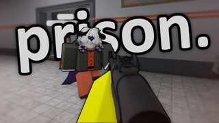 i found a roblox PRISON FPS...