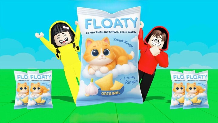 Yuta, Mio Dan Baby Celine Dapat Snack Viral Floaty Makanan Kucing  ROBLOX